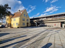 Skøyen stasjon, inngang Drammensveien