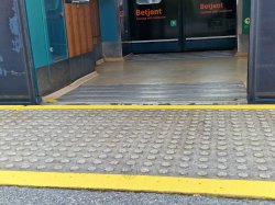 Trinnfri adkomst til tog på Hanaborg stasjon